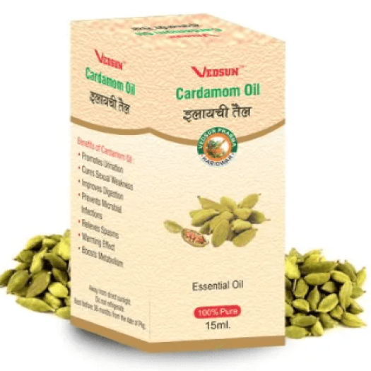 Vedsun Cardamom Oil (à ¤‡à ¤²à ¤¾à ¤‡à ¤šà ¥€ à ¤¤à ¥‡à ¤²)