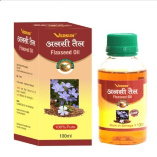 Vedsun Natural Flaxseed Oil (à ¤…à ¤²à ¤¸à ¥€ à ¤¤à ¥‡à ¤²)