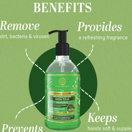 Khadi Natural ayurvedic Neem Tulsi Hand Wash