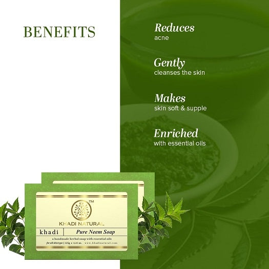 Khadi Natural Pure Neem Soap
