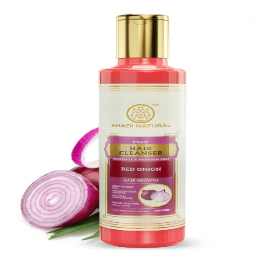 Khadi Natural Red Onion Cleanser/(Shampoo )