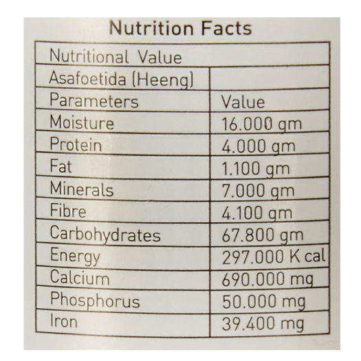 Natureland Organics Heeng Powder 50 Gm