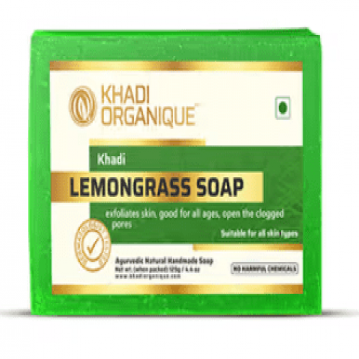 Khadi Organique Lemongrass Soap