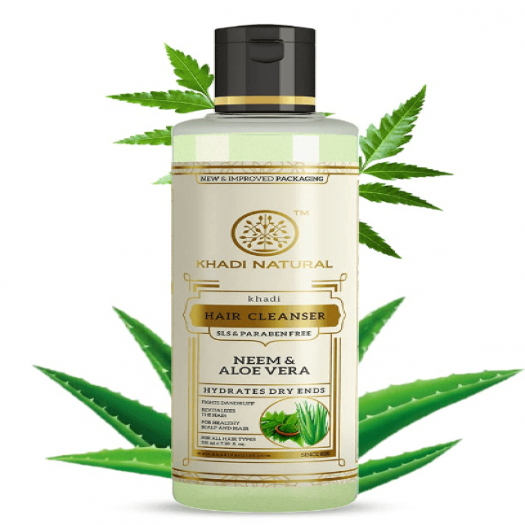 Khadi Natural Neem And Aloevera Cleanser/Shampoo