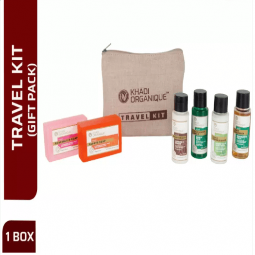 Khadi Organique Travel Kit  (6 Items in the set)