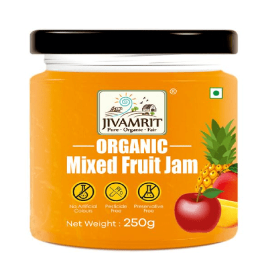 Jivamrit Organic Mixed Fruits Jam
