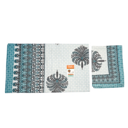 Cotton  Bedsheet Double With Pillow Cover ( King Size)