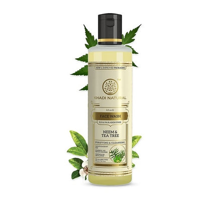 Natural Neem & Tea Tree Herbal Face Wash