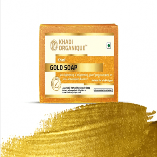 Khadi Organique Gold Soap