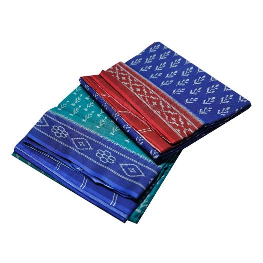 Pure Cotton Saree  (Ikkat)