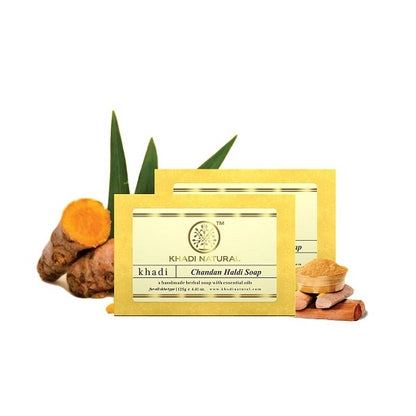 Khadi Chandan Haldi Handmade Soap