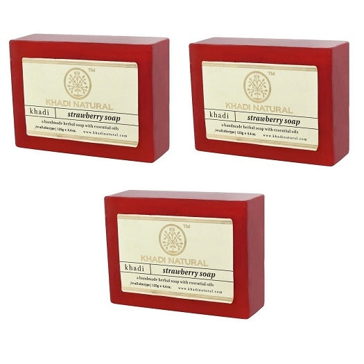 Khadi Natural Strawberry Soap