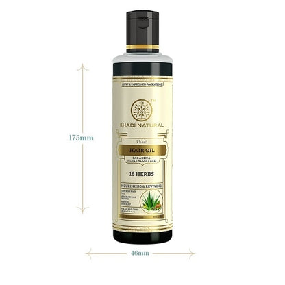 Khadi Natural 18 Herbs Hair Oil,
