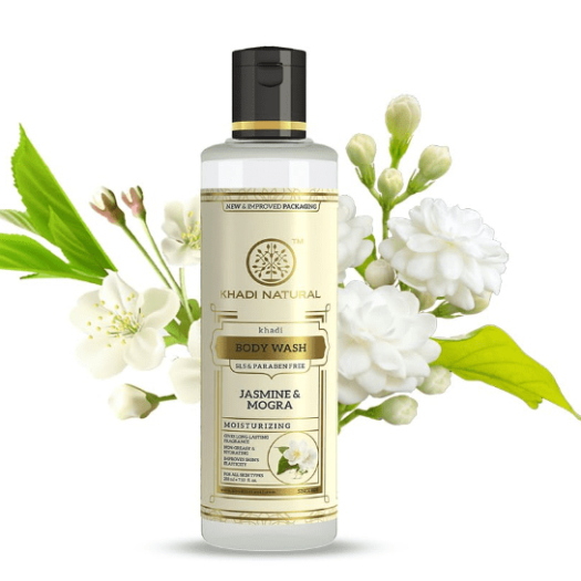 Khadi Natural Jasmine & Mongra  Body Wash(SLS Ã Â¤â€Ã Â¤Â° Ã Â¤ÂªÃ Â¥Ë†Ã Â¤Â°Ã Â¤Â¾Ã Â¤Â¬Ã Â¥â€¡Ã Â¤Â¨ Ã Â¤Â«Ã Â¤Â¼Ã Â¥ÂÃ Â¤Â°Ã Â¥â‚¬)