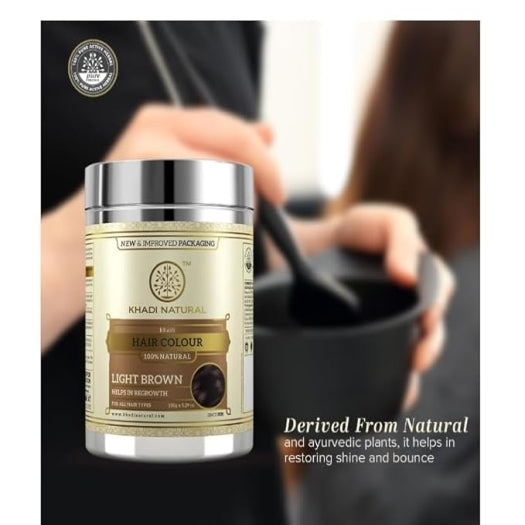 Khadi Natural Herbal Hair Colour Dark Brow