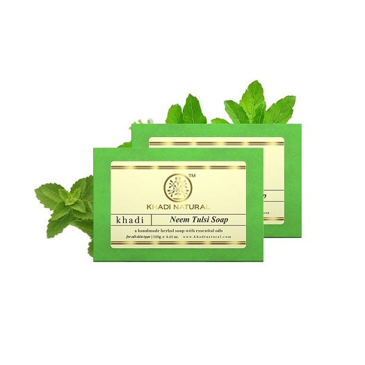 Khadi Natural Neem Tulsi Soap