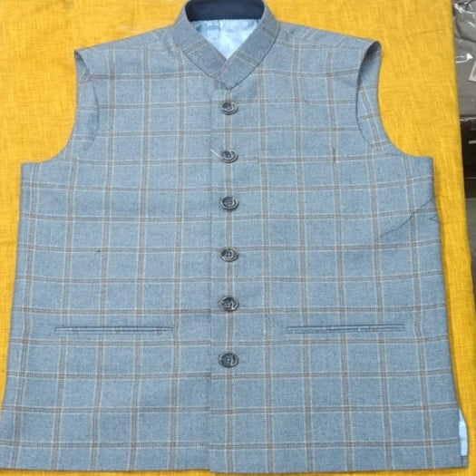 Half  Woolen Mens Nehru Jacket