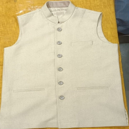 Half  Woolen Mens Nehru Jacket