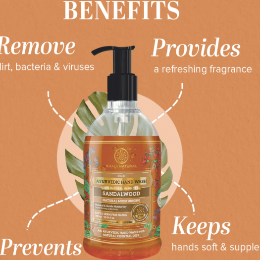 Khadi Natural Sandalwood Hand wash