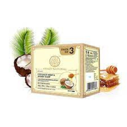 Khadi Natural Herbal Coconut Milk & Honey Soap