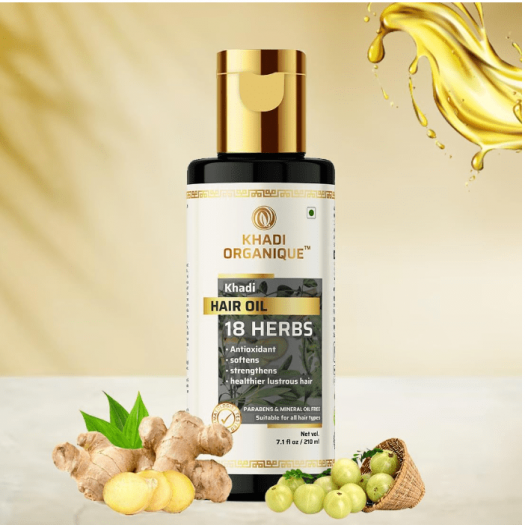 Khadi Organique 18 Herbs Hair Oil