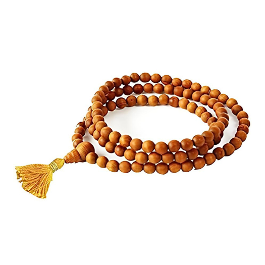 White Chandan Mala