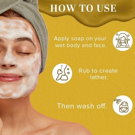 Khadi Natural Sffron Soap