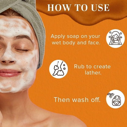 Khadi Natural Herbal Orange Soap