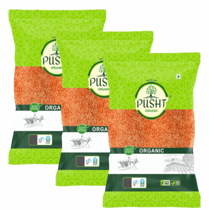 Pusht Organic Masoor Dal