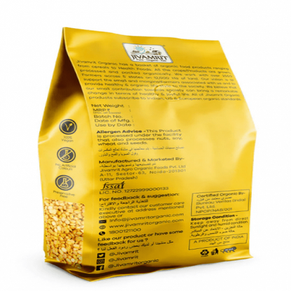 Jivamrit Organic Yellow Chana Dal