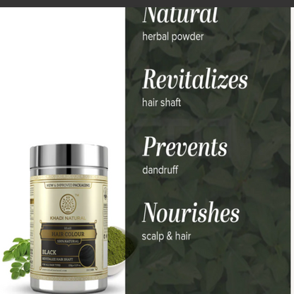 Khadi Natural Herbal Hair Colour Black
