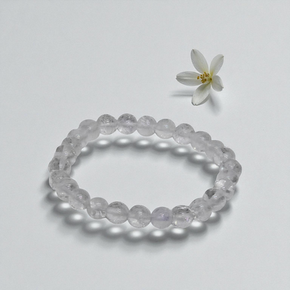 Stiff Clear Crystal Bracelet for Minimal Style & Everyday Wear