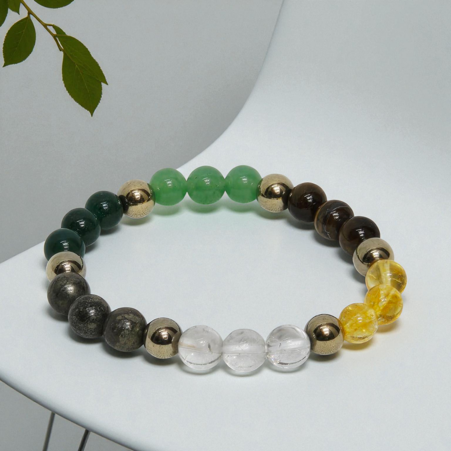 Dhan Yog Bracelet with Multi-Stone Combination for Prosperity & Balanced Energy